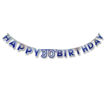 Picture of 30TH BLUE BIRTHDAY BANNER 2.2M